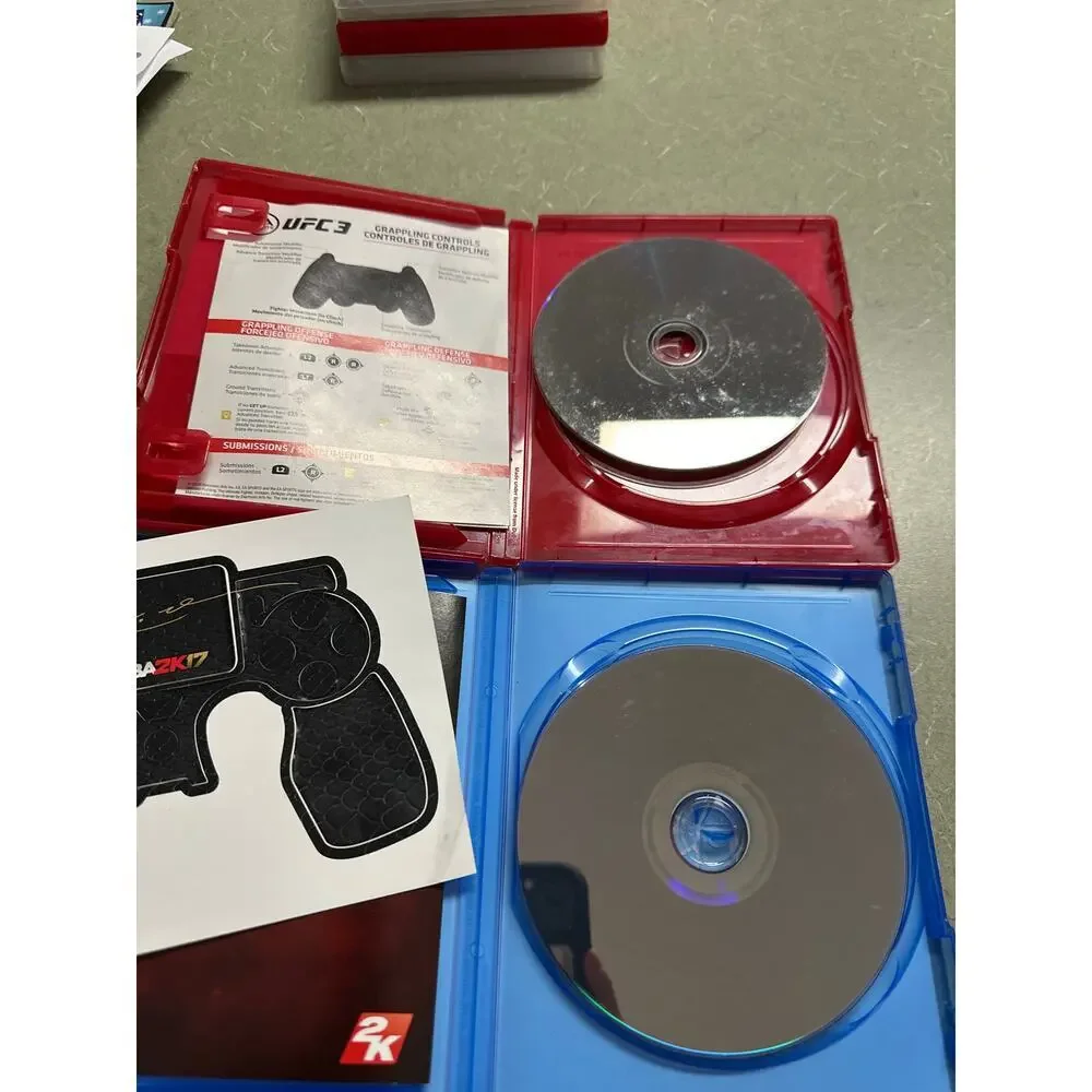 PlayStation 4 Game Lot (2 Games) – NBA 2K17 Legend Edition & UFC 3